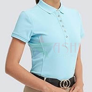 Camisa de Equitación para Mujer que Absorbe la Humedad, Elástica, Impermeable, Cortavientos, Profesional, para Competencia Ecuestre - Product Image 6