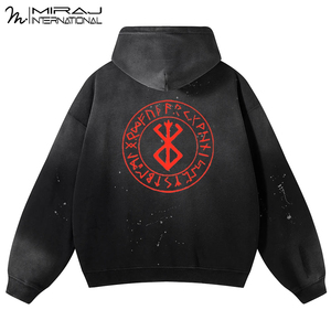 Best Supplier'<b>s</b> Comfortable 100% Cotton Acid Wash <b>Hoodies</b> <b>Men's</b> Premium Quality Sweatshirts Latest Autumn Style OEM Wholesale - Product Image 2