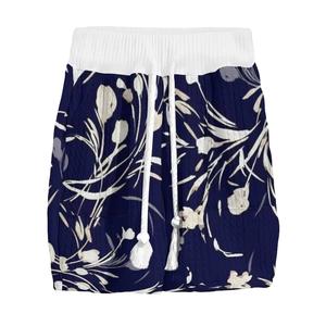 Material verano nuevos pantalones cortos casuales transpirable tela impresa Digital hombres Casual nuevo diseño con bolsillo trasero Streetwear hombres corto - Product Image 1