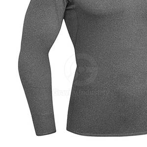 เสื้อแรชการ์ดแขนยาวผู้ชาย ระบายอากาศ แห้งเร็ว พิมพ์โลโก้ตามสั่ง ผลิตจากโรงงาน ดีไซน์ยอดเยี่ยม ขายส่ง - Product Image 5