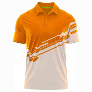 High Quality Breathable Quick Dry Custom Logo Custom Colors Heat-Transfer Printed Solid Men's for Polo T-<b>shirt</b> <b>100</b>% <b>Polyester</b> - Product Image 5