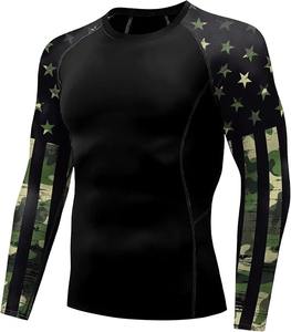 Rashguards personnalisés pour BJJ et MMA - Impression par sublimation durable, respirant, antibactérien, séchage rapide pour l'entraînement en salle de sport - Product Image 5