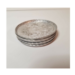 Vente en gros de sous-verre en acier inoxydable Sets de table en aluminium de taille personnalisée Vaisselle de cuisine au prix - Product Image 6