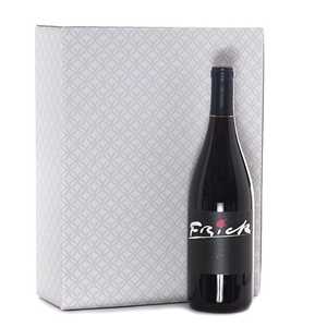 Quilted 3-Bottle Wine Presentation <b>Box</b> Elegant for Living Room Display - Product Image 1