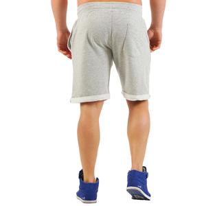 กางเกงขาสั้นผู้ชาย ผ้าฟลีซโพลีเอสเตอร์ 360 กรัม เนื้อผ้านุ่ม สวมใส่สบาย สตรีทแวร์ เอวยางยืด ระบายอากาศ กันลม มีเชือกผูก - Product Image 6