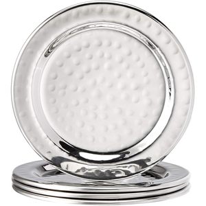 ที่รองแก้วโลหะทรงกลม DIVRIS DR-1705 แบบตีลายคลาสสิก ขัดเงา ตัดแบบไดคัท ทนทาน เหมาะสำหรับใช้เป็นของแจก - Product Image 3