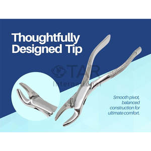 Fórceps de extracción de dientes dentales de primera calidad, incisivos, caninos, premolares, dientes superiores e inferiores, extracción oral, instrumentos médicos - Product Image 4