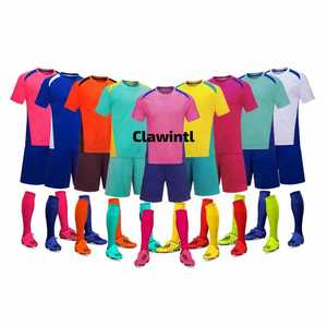 Maillots de football pour hommes de qualité supérieure du Pakistan 2025 – Kits personnalisables avec nom et numéro, manches courtes, en polyamide à séchage rapide, col ras du cou – Vente en gros - Product Image 5