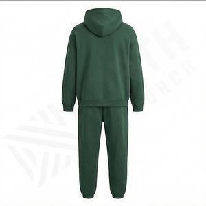 Custom High Quality Cotton Tracksuit Men <b>Oversized</b> Pullover Hoodies Loose Fit <b>Oversized</b> <b>Sweatpants</b> Set Man Gym Fitness Sport - Product Image 2