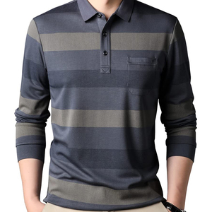 2025 High Quality Breathable <b>Man</b> Summer Short Sleeve Half Sleeve Embroidered breathable new design polo <b>shirts</b> - Product Image 6