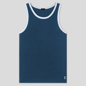 Débardeur d'été personnalisé pour hommes haut de fitness sans manches en coton respirant oem avec logo conçu pour une utilisation de marque privée en streetwear de gym - Product Image 3