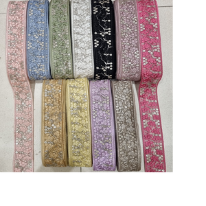 Custom Made Floral Embroidered in Eleven Colour Ways in Floral Designs for Various Purposes in Different Sizes - Product Image 1