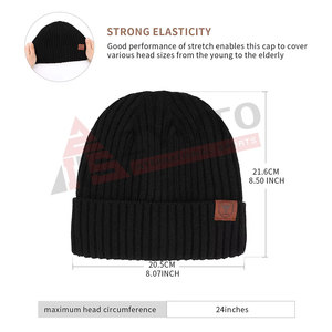 OEM Services Beanies Hats High Quality Custom Design Beanies Hats New Design Beanies Hats - Product Image 4