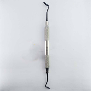 Instrumentos Bone Bridge BBI-493, Pulidor Dental, Cureta de Acero Inoxidable para Rellenos de Amalgama y Resina, Manual - Product Image 2
