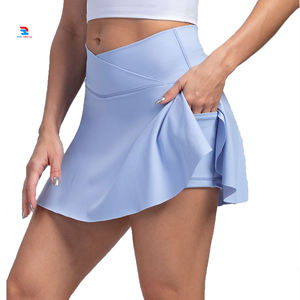 กางเกงขาสั้นโยคะ2 in 1สำหรับผู้หญิงกางเกงขาสั้นสำหรับใส่ออกกำลังกายเล่นฟิตเนสสองชั้น - Product Image 5