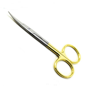 Porte-aiguille Mcpherson pour la microchirurgie Mâchoires coniques lisses incurvées de 4 pouces Instruments de neurochirurgie - Product Image 2