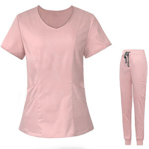 Tenues Médicales Personnalisées Respirantes pour Infirmières/Esthéticiennes/Dentistes, Uniformes Unisexe 94% Polyester + 6% Spandex, Vêtements de Clinique, Vente en Gros OEM - Product Image 1