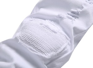 กางเกงยีนส์ผ้ายืดสำหรับผู้ชายออกแบบได้ตามต้องการเสื้อผ้าแนวสตรีทฮิปฮอปสไตล์วินเทจ3D - Product Image 4