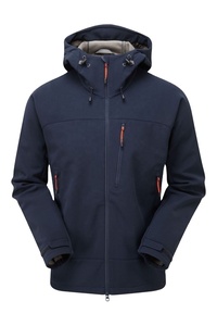 Veste d'hiver à contraste personnalisé de haute qualité pour hommes, coupe-vent à coquille molle, vente en gros - Product Image 2
