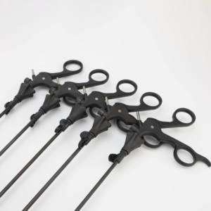 Instrumen laparoskopi yang dapat digunakan kembali gunting lengkung laparoskopi gunting GrasperMaryland <span class=keywords><strong>Dissector</strong></span> - Product Image 6