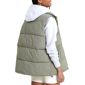 Chaleco Acolchado sin Mangas para Mujer, de Alta Calidad, Personalizado, Informal, con Cremallera, Ligero, Transpirable, Ropa de Abrigo para Invierno - Product Image 6