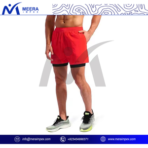 Pantalones cortos para hombre de alta calidad, pantalones cortos cómodos transpirables ligeros de secado rápido para correr, deportes, exteriores, gimnasio y ropa informal - Product Image 3