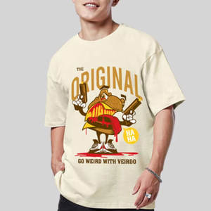 Camiseta Oversize para Hombre de Peso Medio, Diseño a la Medida de la Demanda del Cliente, Calidad Increíble, Venta Caliente, Outlet de Fábrica, Camiseta Holgada para Hombre - Product Image 1