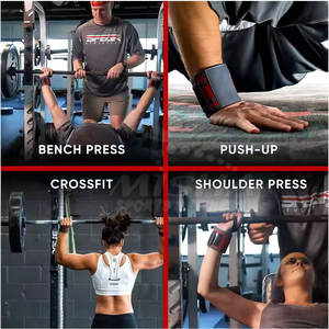 Fait sur mesure 2025 bande élastique réglable pour Onilne vente poignets professionnels poignets pour la musculation - Product Image 4