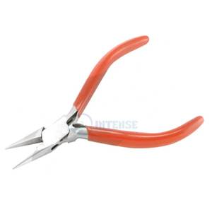 Pince à nez de chaîne professionnelle 120MM outils de fabrication de bijoux en acier inoxydable pour l'emballage de fil de perles bricolage artisanat et vente en gros - Product Image 3