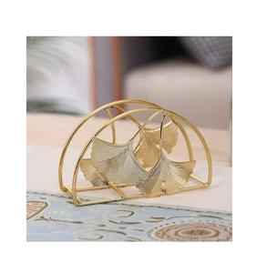 Porte-serviettes de table Porte-serviettes en fer Design de fleurs Support de mouchoirs de table pour mariage et tous les événements Porte-serviettes de table - Product Image 5