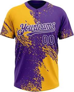 Camiseta de softbol sublimada personalizada de primera calidad para hombres Proveedor OEM Jersey transpirable ligero mundial para equipos deportivos - Product Image 3