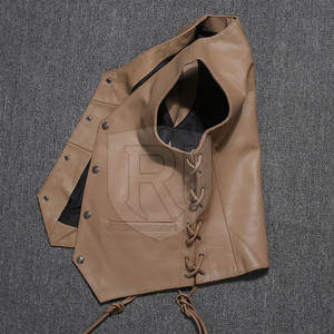 Chaleco de Cuero Casual sin Mangas para Hombre, Transpirable, al por Mayor, Ropa Exterior Cómoda de Invierno, Servicio OEM de Alta Calidad - Product Image 2