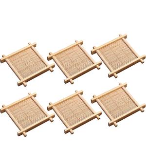 Ensemble de sous-verres en rotin tissé à la main apporte une touche de nature à votre table élégante et fonctionnelle pour les maisons modernes meilleure vente - Product Image 1