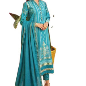 ชุดเดรสแขนยาวปักลายสไตล์อินเดียสำหรับผู้หญิง Punjabi Salwar Kameez สนามหญ้า kurti ปรับแต่งสีคุณภาพสูง - Product Image 1