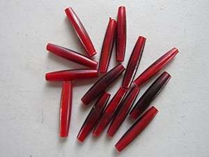 Faizacraft cuentas de hueso talladas a mano en varios tamaños Con agujeros para diseñadores de joyas y tiendas de cuentas de hueso de buey de camello de búfalo - Product Image 3