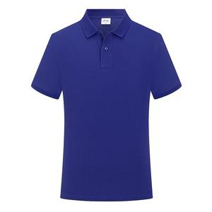 Haut de gamme hommes à manches courtes pour Polo 100% coton solide maillot décontracté 205g coton laminé col sans couture affaires - Product Image 6