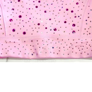 เสื้อชั้นในกีฬาผ้าเนื้อนุ่มยืดหยุ่น กระชับพอดีตัว เหมาะสำหรับเชียร์ลีดเดอร์ การเต้น และกิจกรรมฟิตเนส - Product Image 6