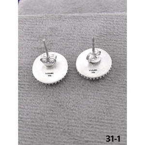 Boucles d'oreilles pendantes en argent sterling avec turquoise noire artisanale du sud-ouest, serties de pierres en or rose, design élégant et tendance - Product Image 4