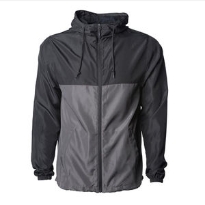 Veste coupe-vent de haute qualité 2026 pour hommes, sport, légère, imperméable, à capuche, veste coupe-vent OEM, vente en gros - Product Image 3
