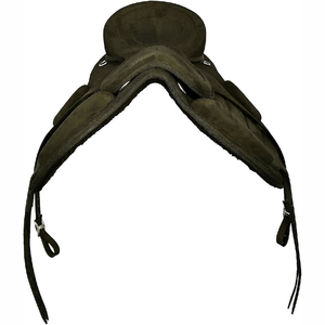 อานม้าเดรสสาจแบบคลาสสิก ทำจากหนังแท้ ปรับแต่งได้ โครงพลาสติก/ไม้ ที่นั่งลึก แผ่นขนสัตว์ ทนทาน ระบายอากาศได้ดี สายรัดเอวเสริมความแข็งแรง - Product Image 2