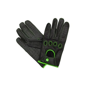 Gants en cuir d'agneau véritable avec doublure en laine, gants d'hiver mignons avec bouts de doigts tactiles pour le cyclisme quotidien - Product Image 6