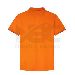 เสื้อยืดคอโปโลสำหรับผู้ชายลายปักโลโก้แห้งเร็วและระบายอากาศได้ดีเสื้อยืดแขนสั้น - Product Image 2