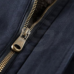 Factory Manufacture's New Arrival Customized Wholesale <b>Men's</b> 100% Cotton Stand Collar <b>Long</b> Sleeve <b>Jacket</b> for Winter - Product Image 4