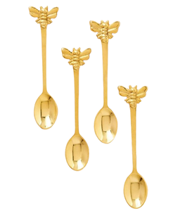 Cucharas y cucharas de té de acero para Halloween, cuchara de café chapada en oro con el más nuevo diseño, cubiertos con espejo y mango de Metal - Product Image 3