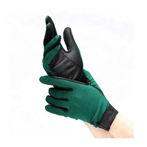Fabricant professionnel avec logo de conception personnalisée, coupe parfaite, prix bas, logo, best-seller pour les gants d'équitation - Product Image 4