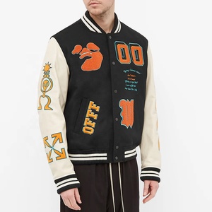 Haut de maillot de baseball de style de rue d'école de mode d'Halloween personnalisé en usine - Product Image 6