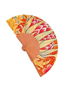 Éventails à main en bambou écologiques de haute qualité Éventails en bois fabriqués à la main pour les mariages d'été Artisanat de qualité d'exportation de style traditionnel - Product Image 3