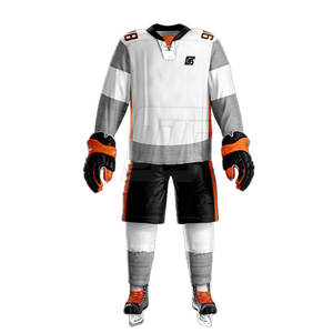 Uniforme de hockey sur glace fabriqué en polyester de marque de distributeur uniforme de hockey sur glace léger le plus vendu - Product Image 3