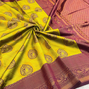 Sari en soie Banarsi classique pour les occasions de mariage, avec un chemisier exclusif, tenue ethnique pour femmes et filles, pour les festivals indiens - Product Image 1