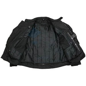Chaqueta de Motociclista Negra para Todas las Estaciones, Chaqueta de Motociclista de Malla Blindada Protectora para Hombre, Equipo de Motociclismo Negro - Product Image 5